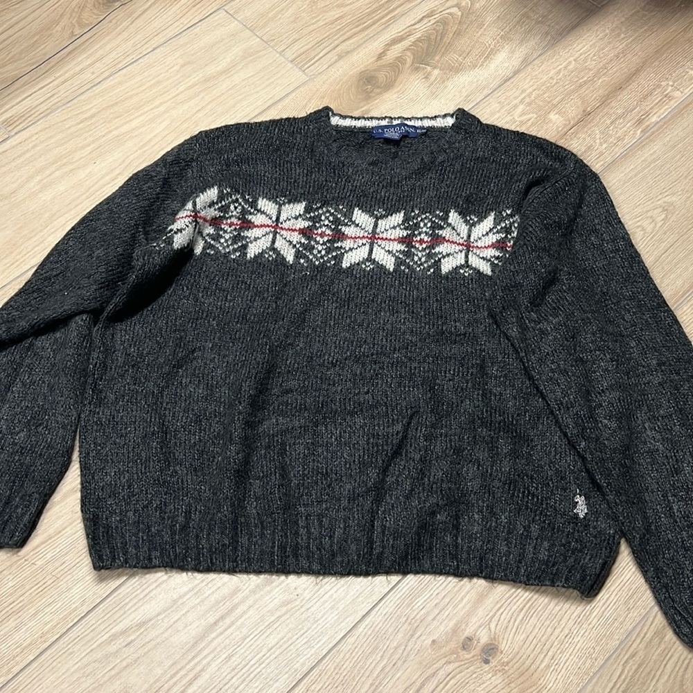 U.S. polo assn‎ snowflake sweater